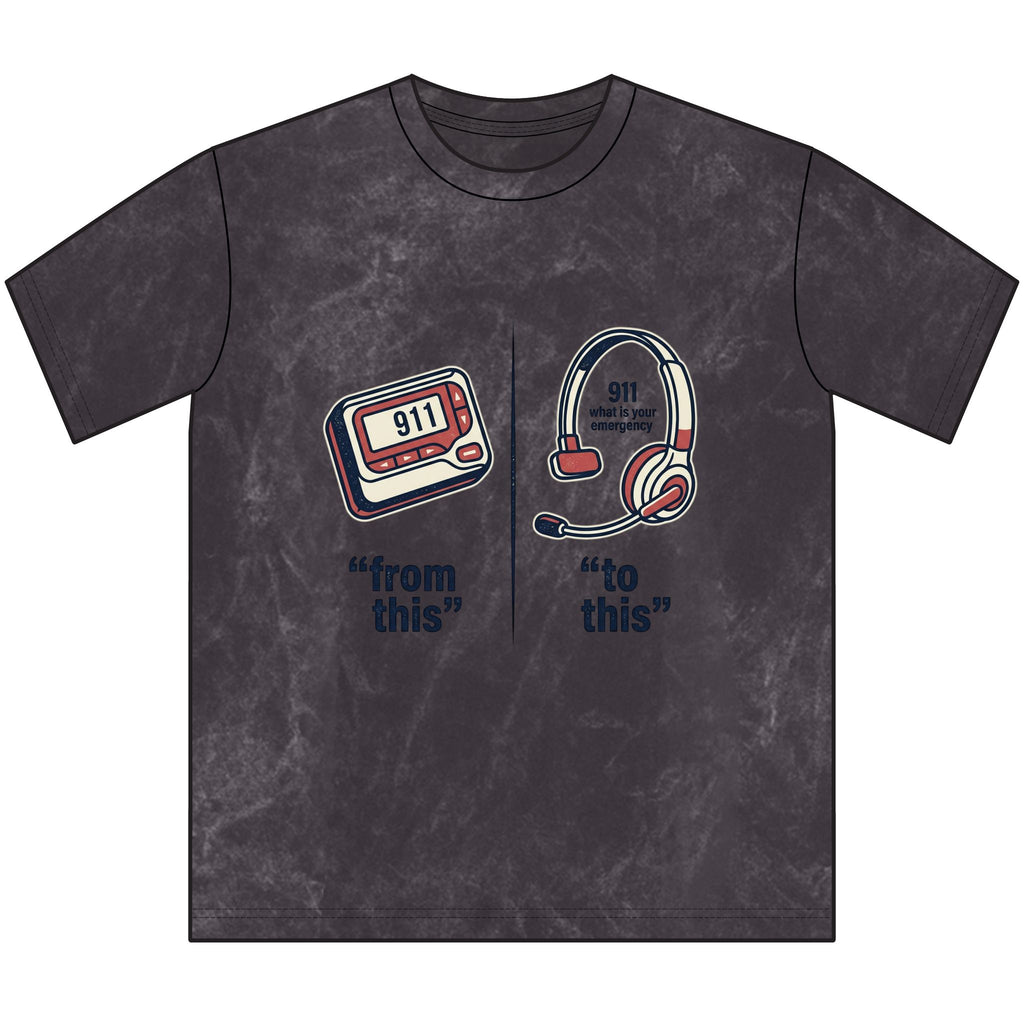 911 Dispatcher Retro Tee
