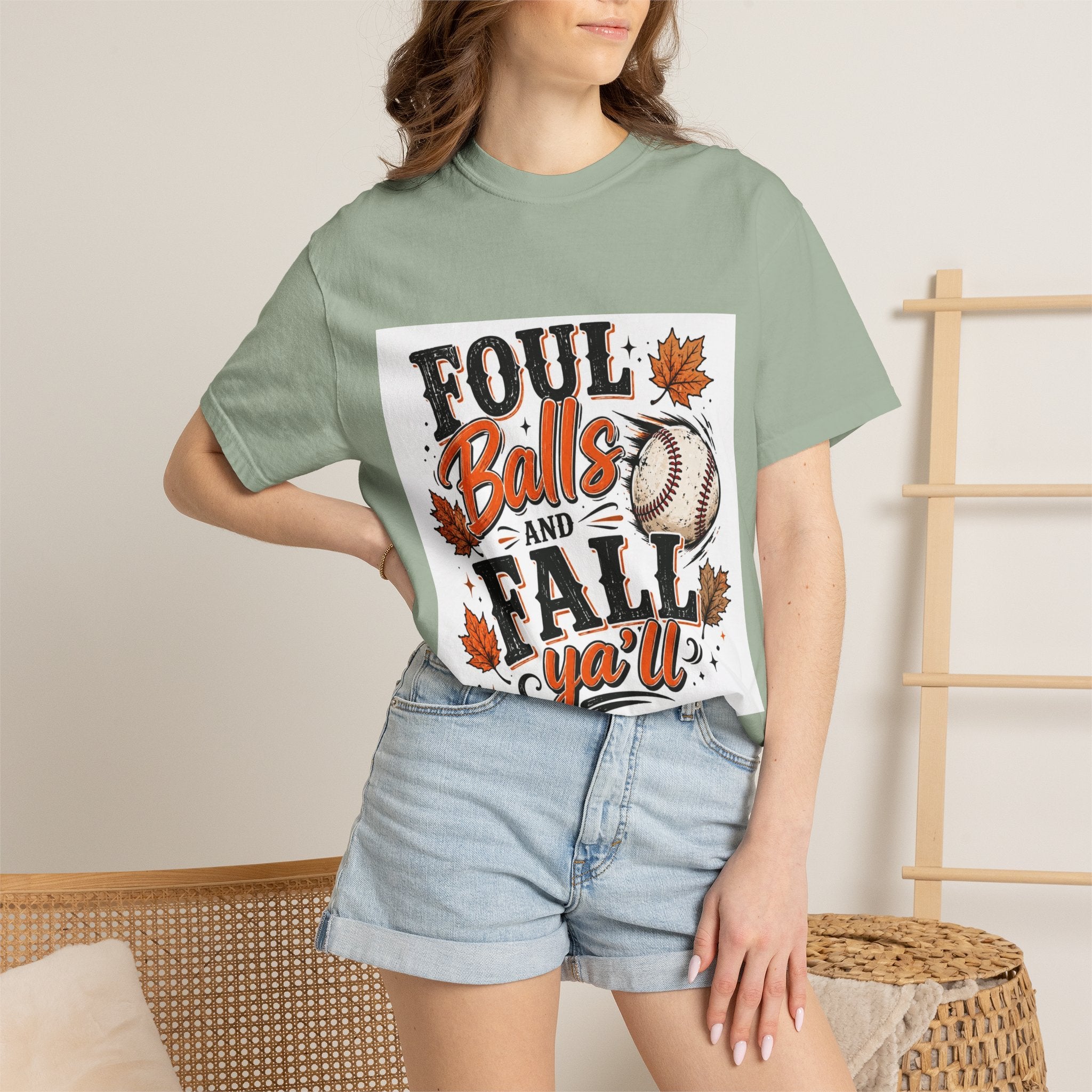 Foul Balls and Fall Y'all T-Shirt