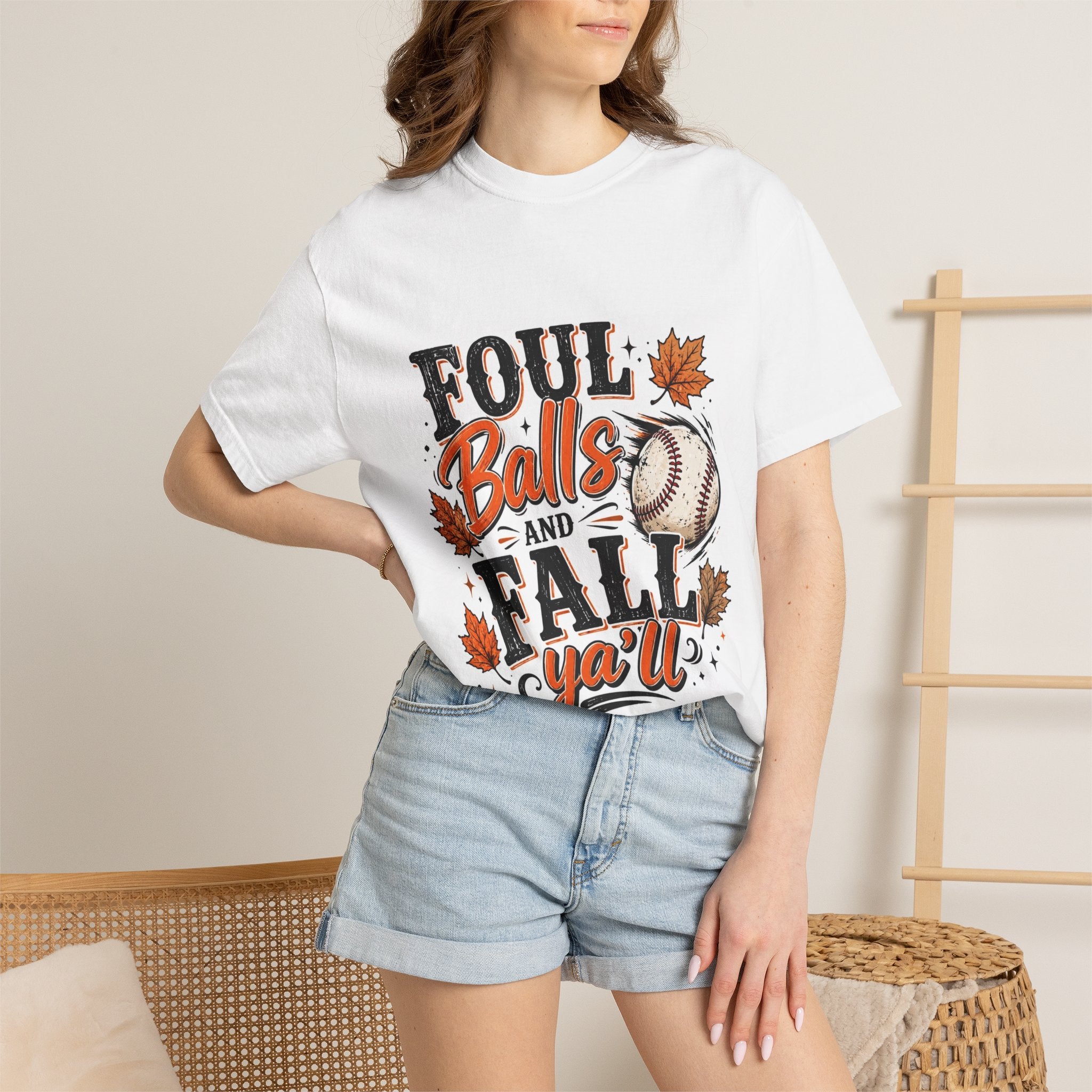 Foul Balls and Fall Y'all T-Shirt
