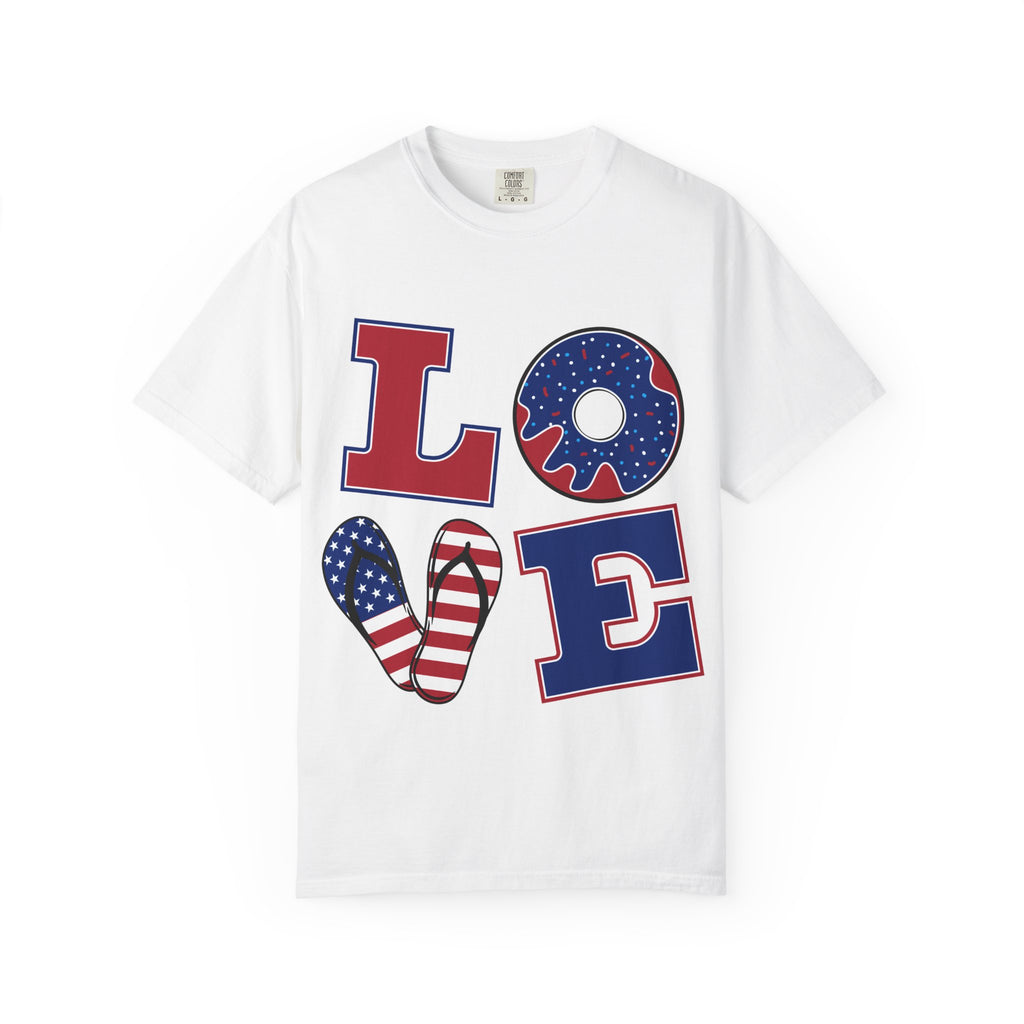 American Flag Donut