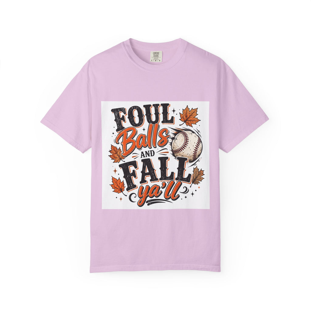 Foul Balls and Fall Y'all T-Shirt