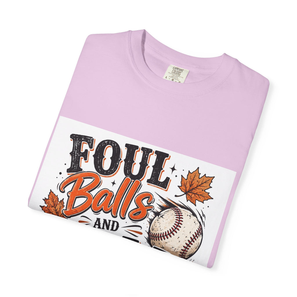 Foul Balls and Fall Y'all T-Shirt