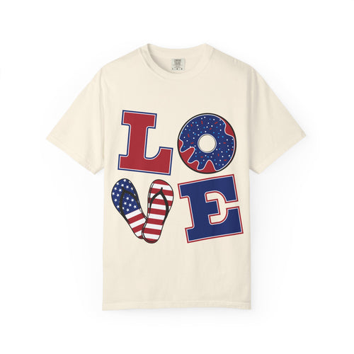 American Flag Donut
