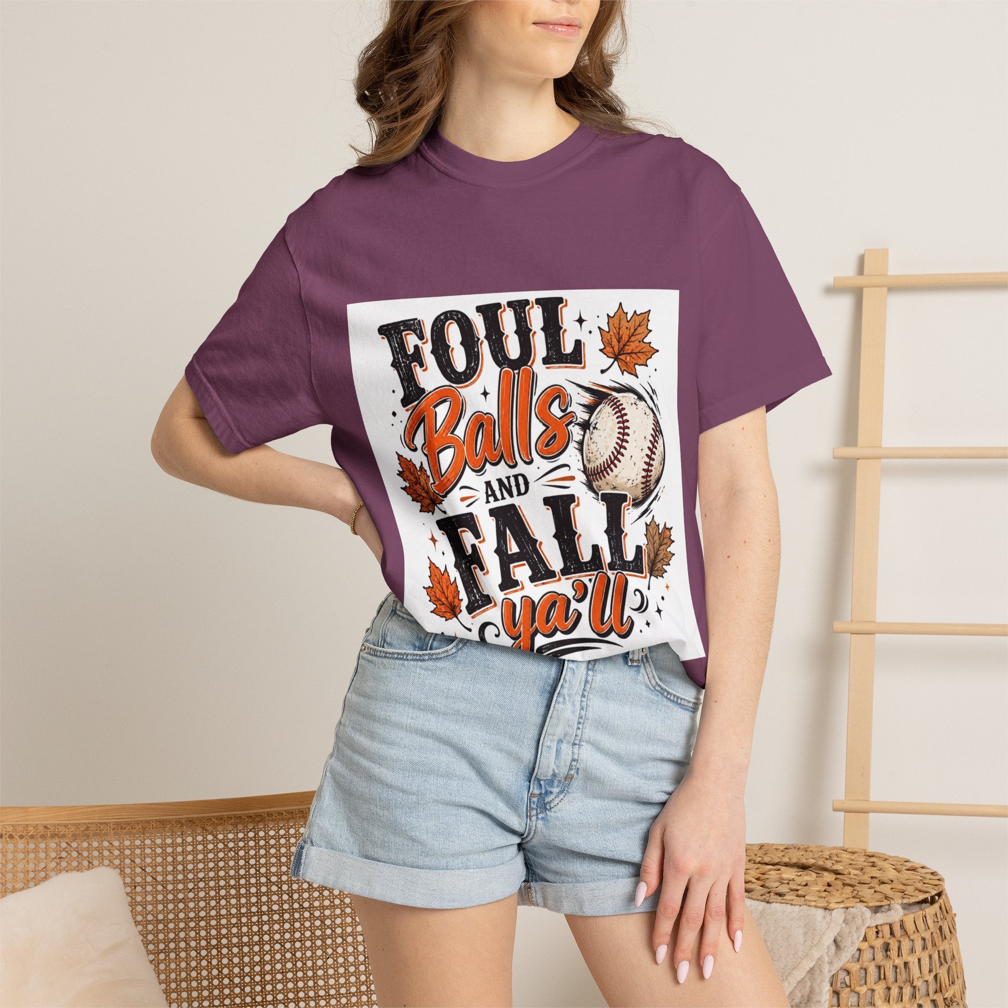 Foul Balls and Fall Y'all T-Shirt