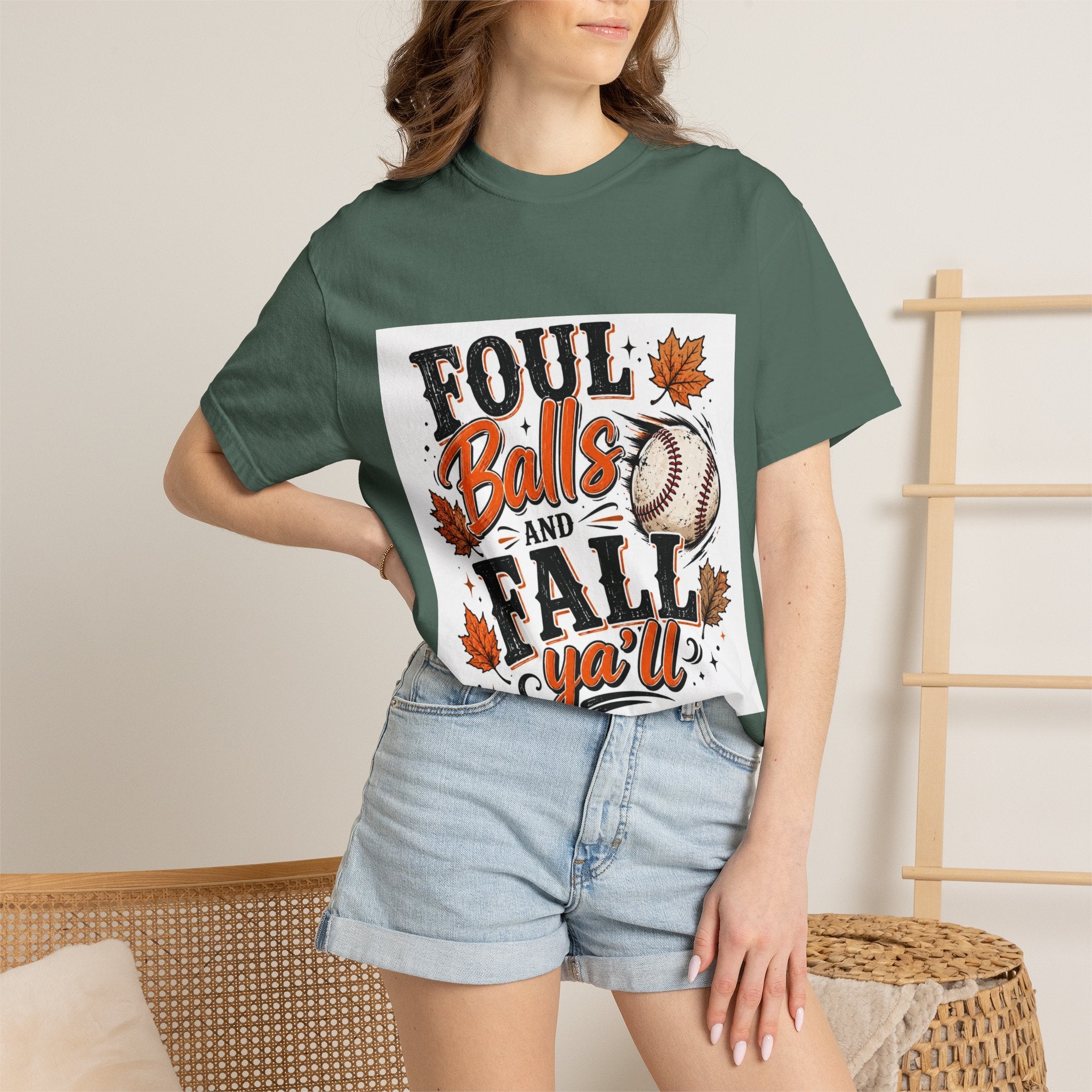Foul Balls and Fall Y'all T-Shirt