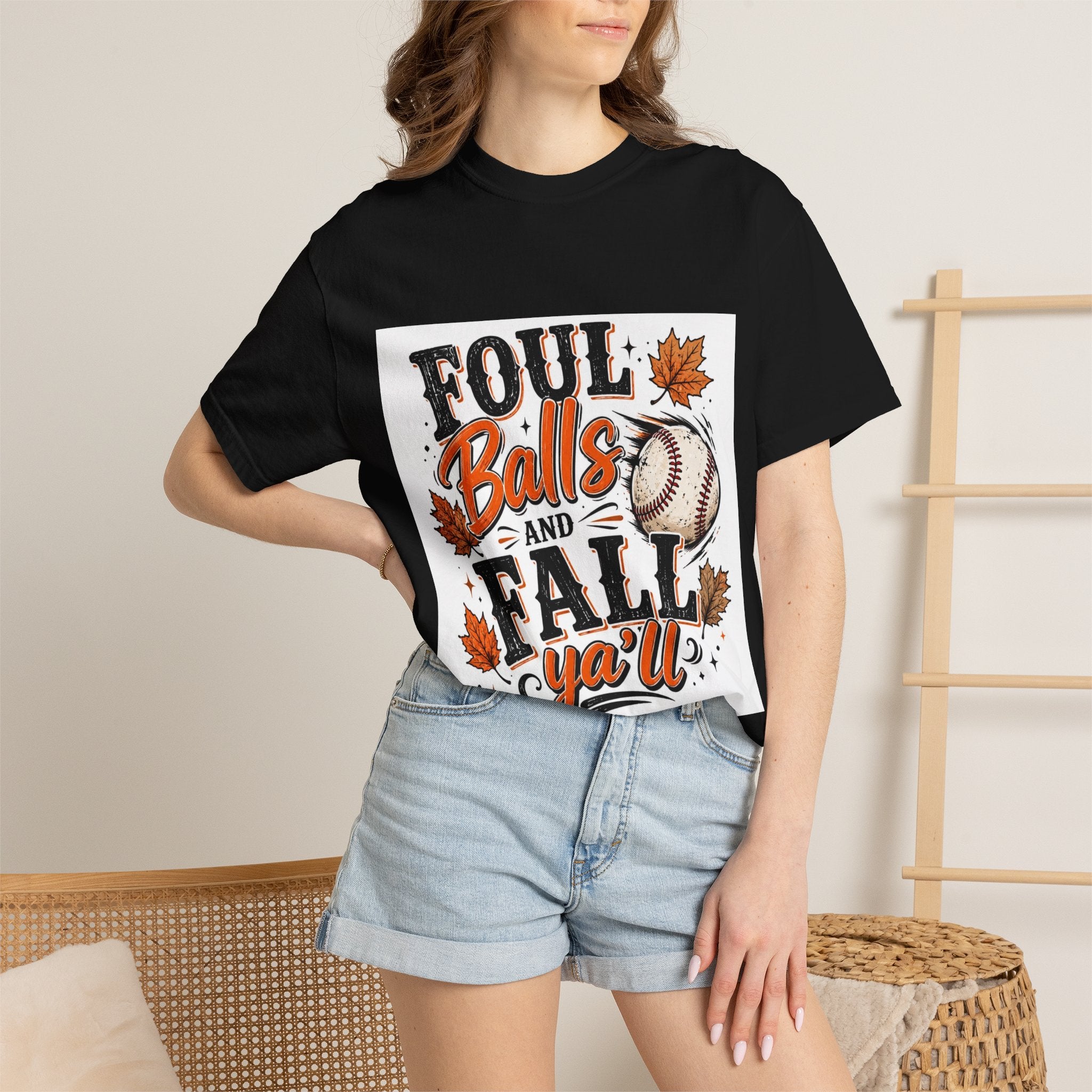 Foul Balls and Fall Y'all T-Shirt