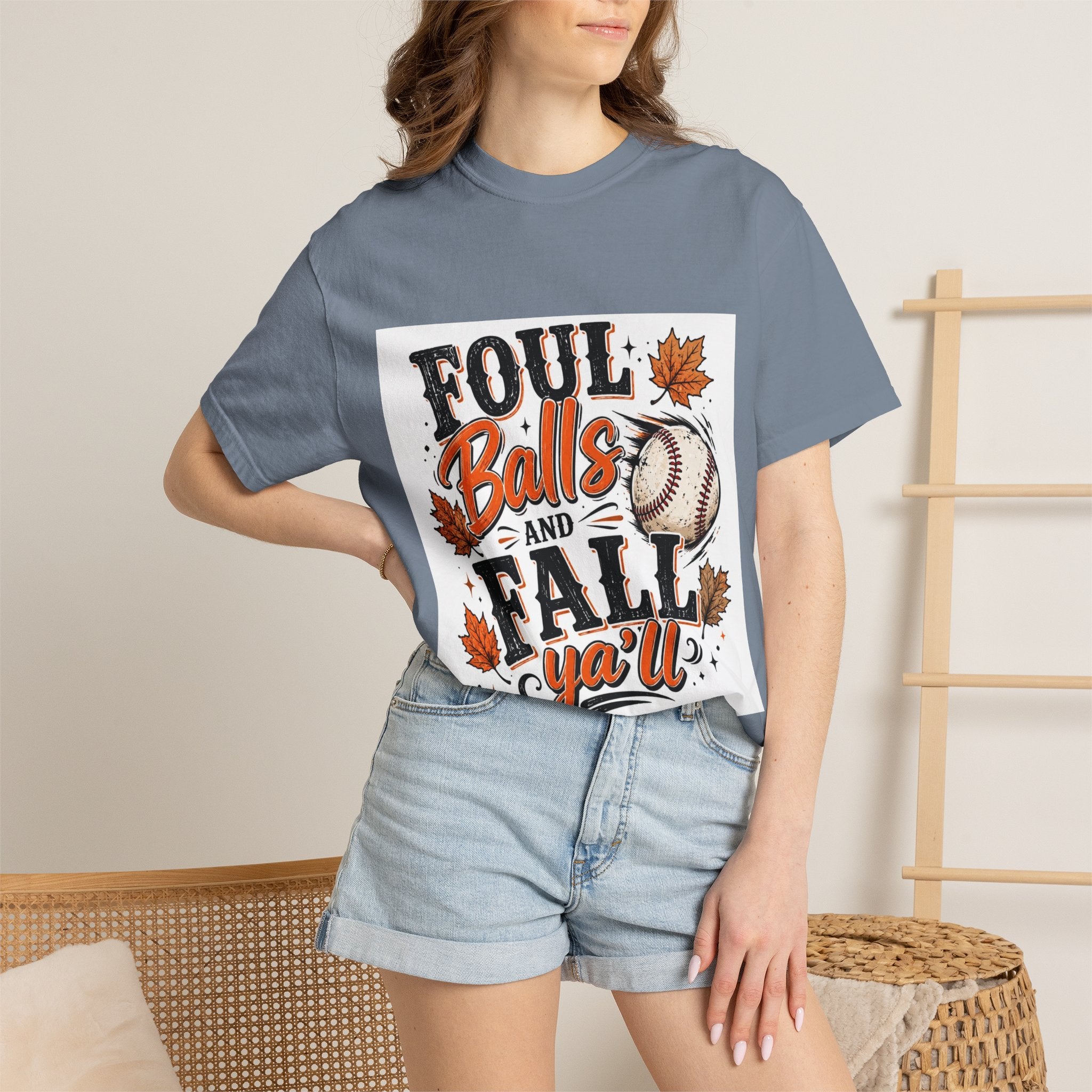 Foul Balls and Fall Y'all T-Shirt
